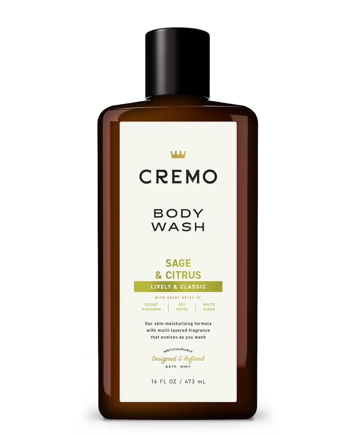 Golden Amber Men's Premium Body Wash