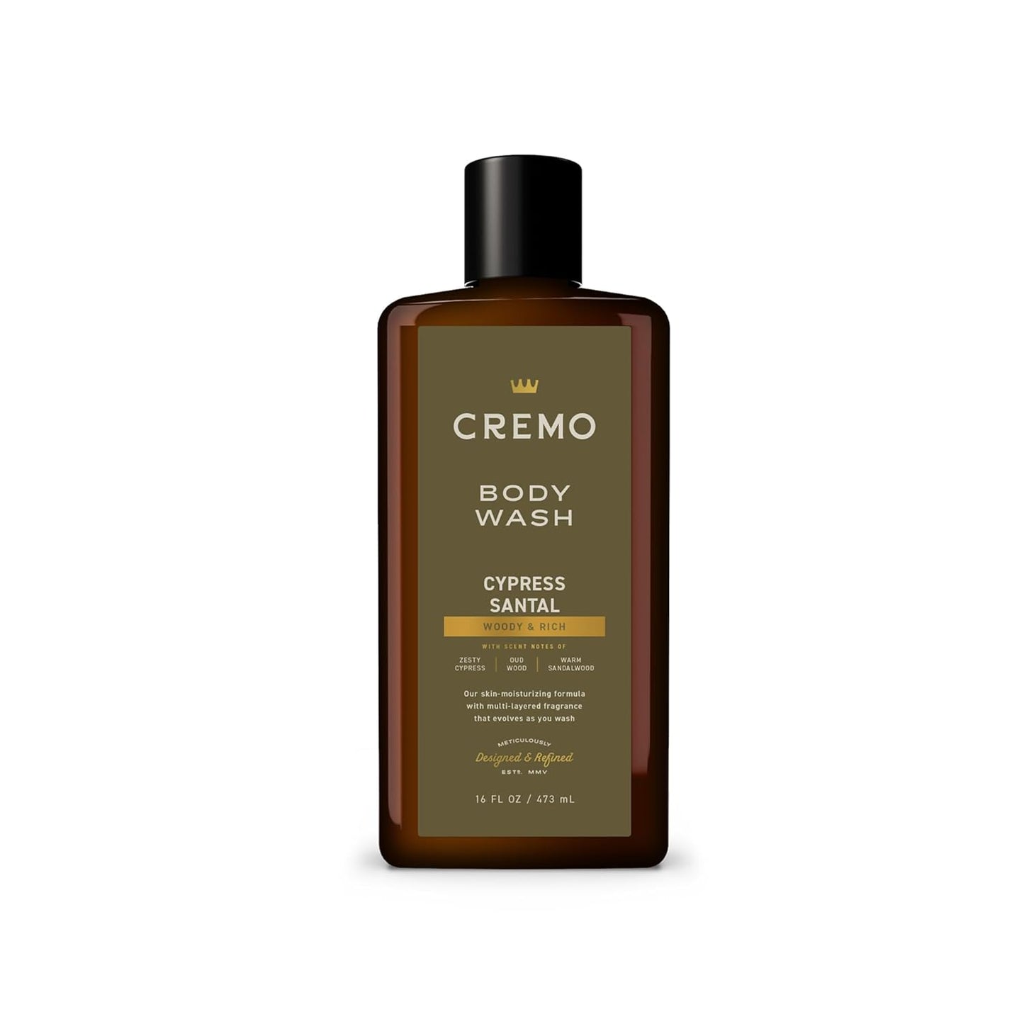 Golden Amber Men's Premium Body Wash