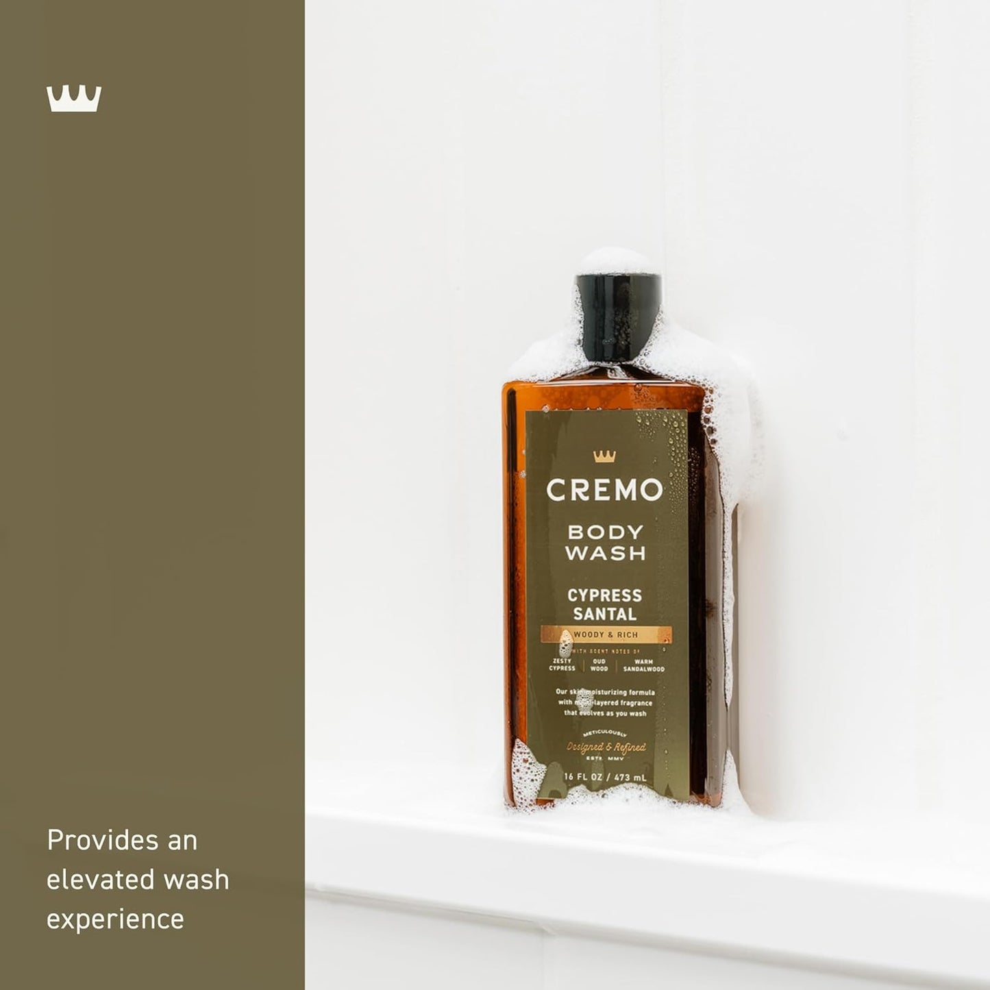 Golden Amber Men's Premium Body Wash