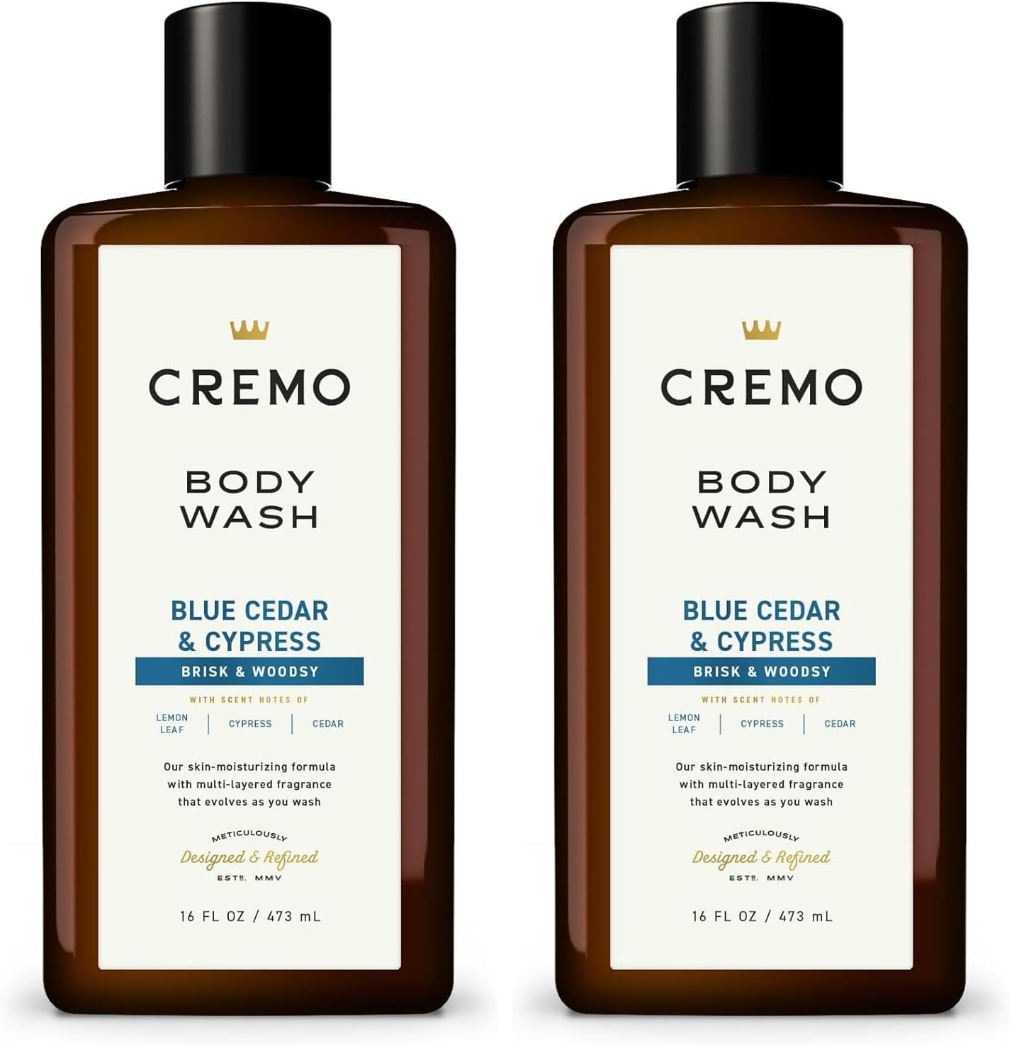 Golden Amber Men's Premium Body Wash