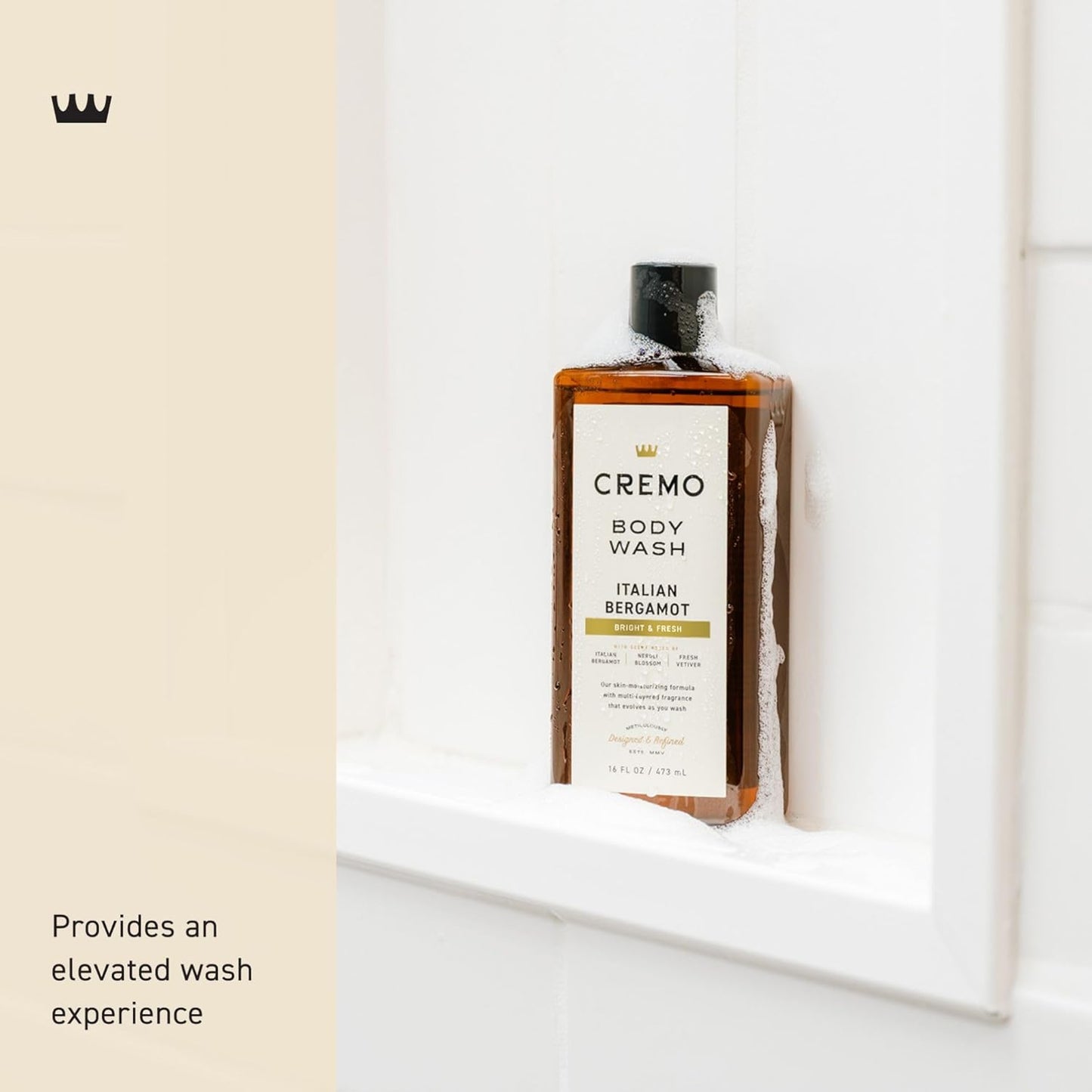 Golden Amber Men's Premium Body Wash