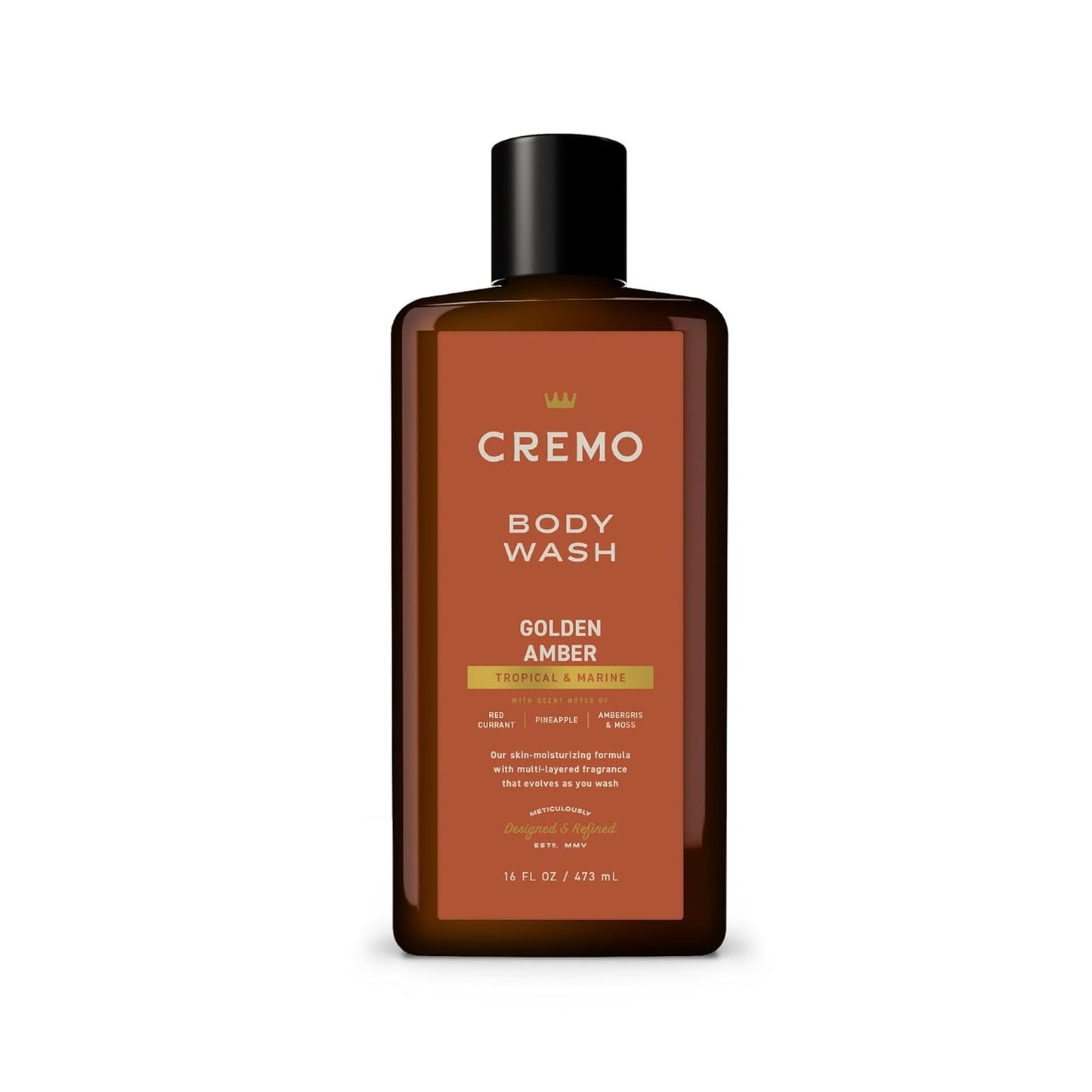 Golden Amber Men's Premium Body Wash