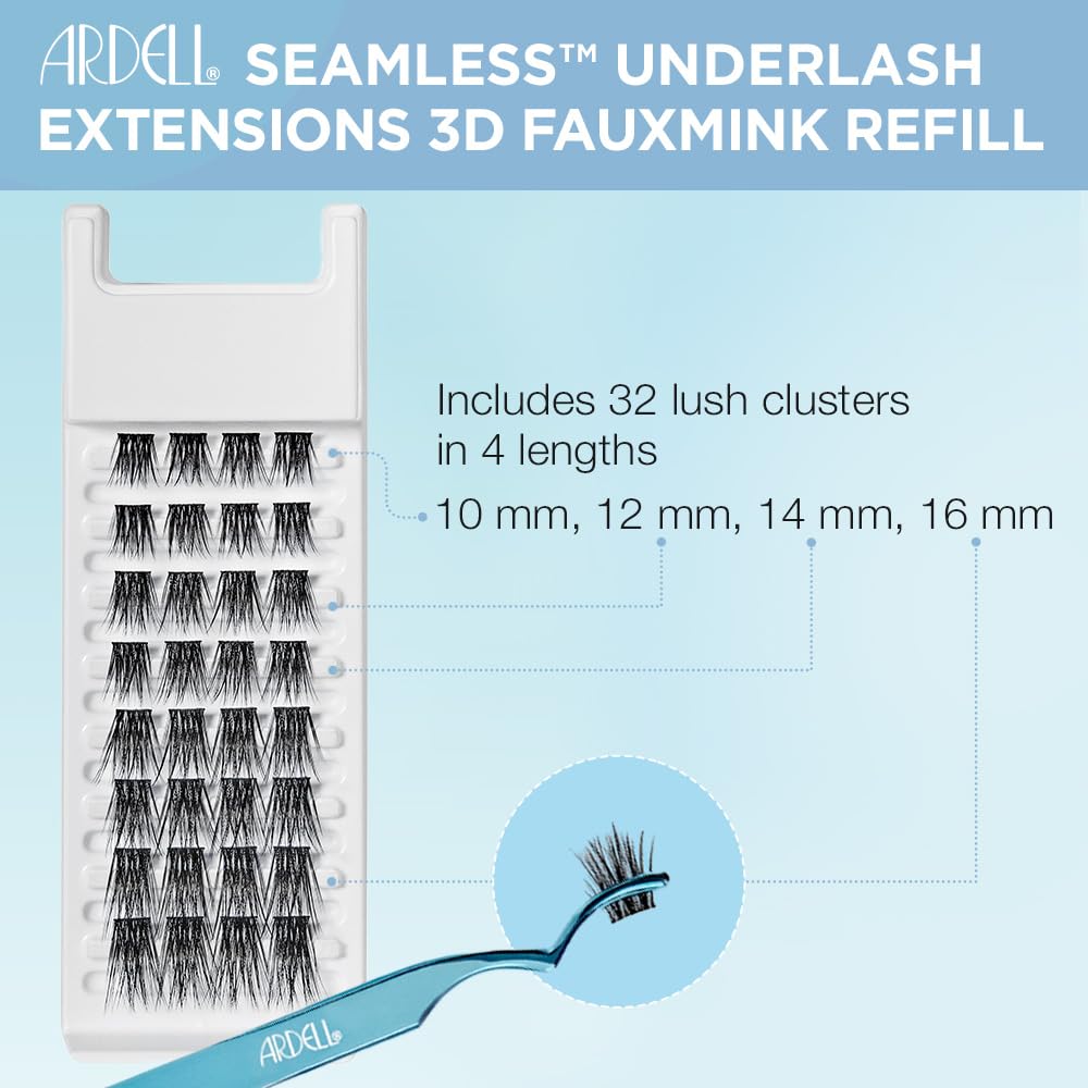 Seamless Lash Extension Cluster Refills