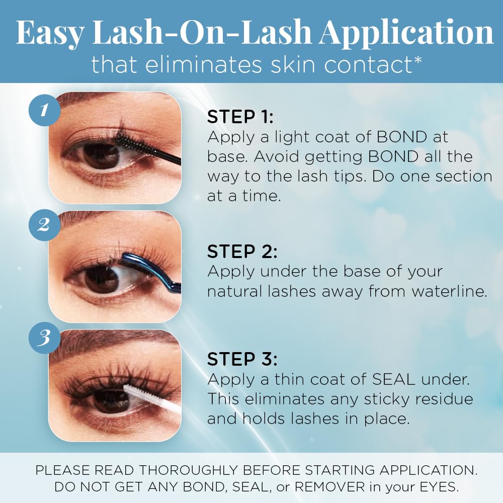 Seamless Lash Extension Cluster Refills