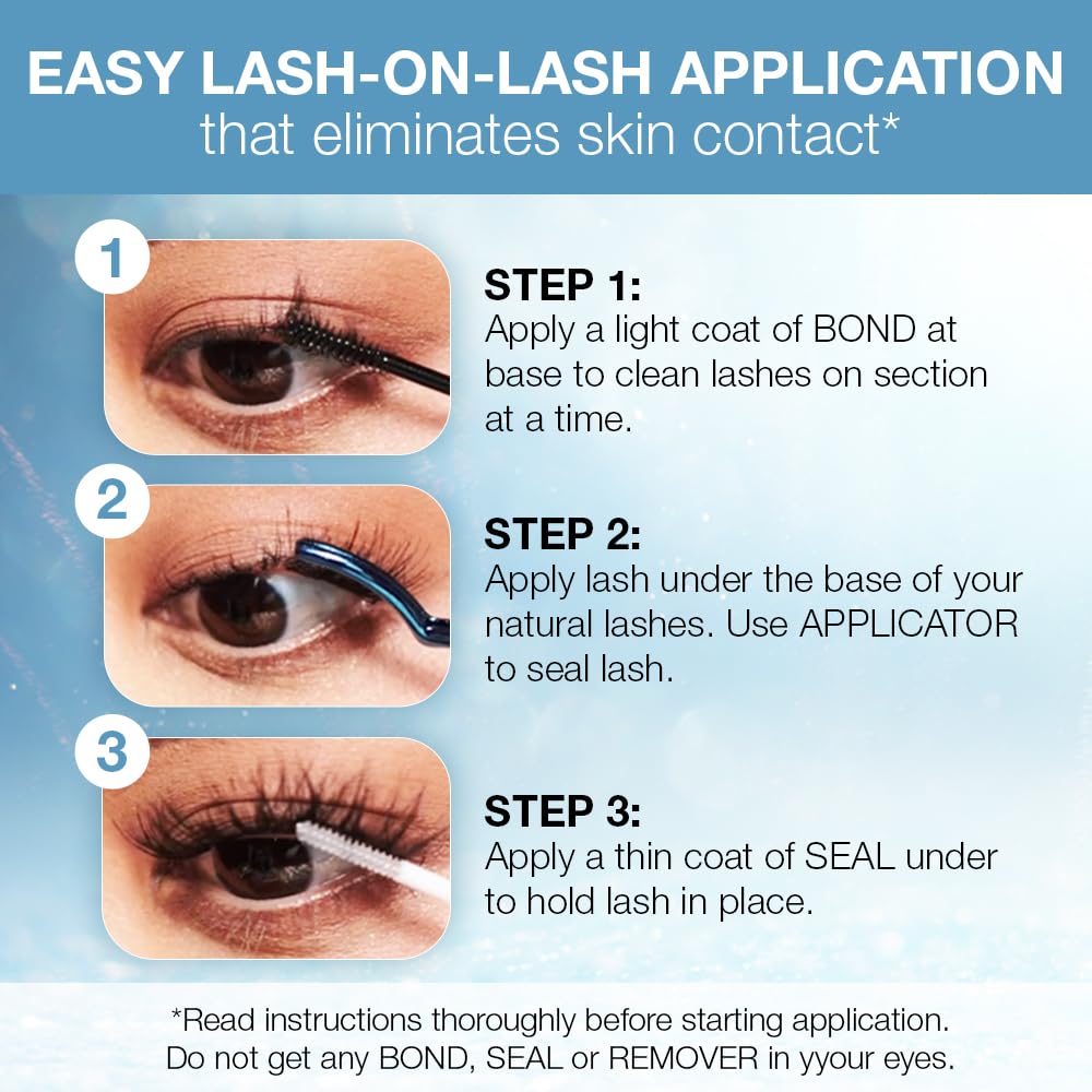 Seamless Lash Extension Cluster Refills