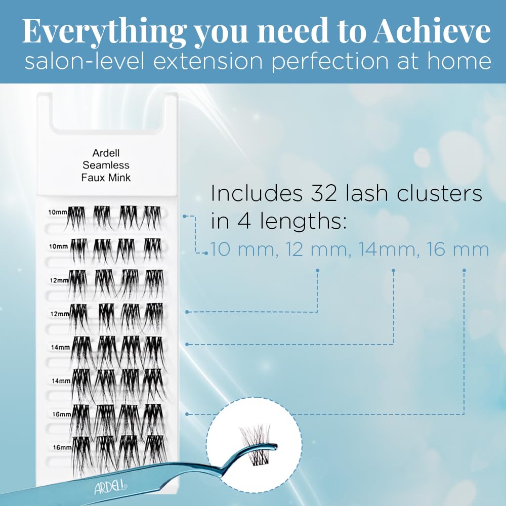 Seamless Lash Extension Cluster Refills