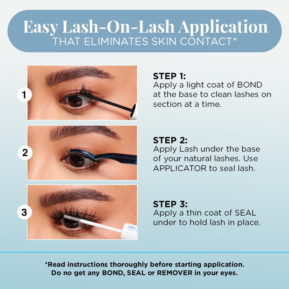 Seamless Lash Extension Cluster Refills