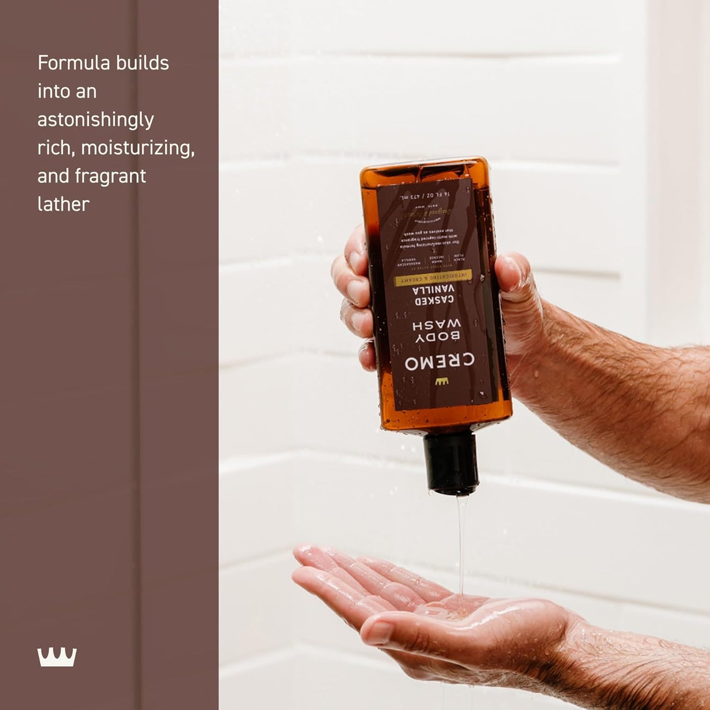 Golden Amber Men's Premium Body Wash
