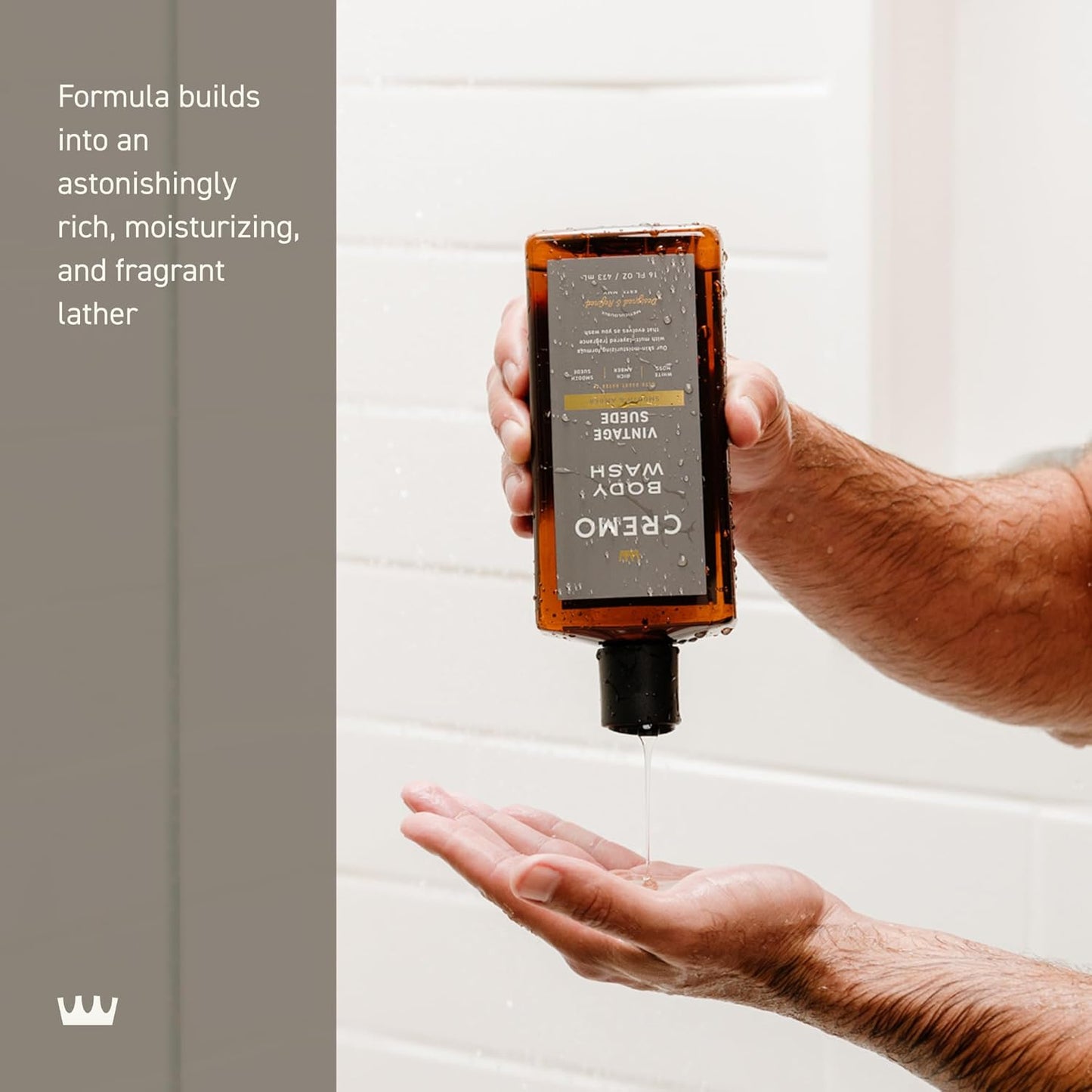 Golden Amber Men's Premium Body Wash