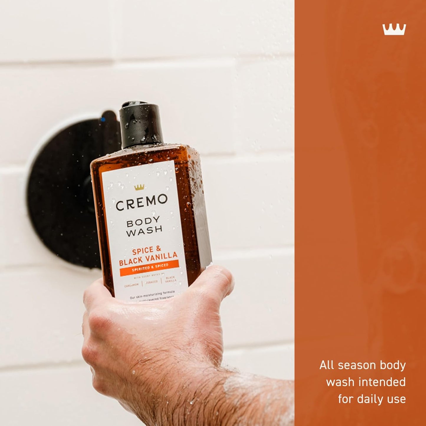Golden Amber Men's Premium Body Wash