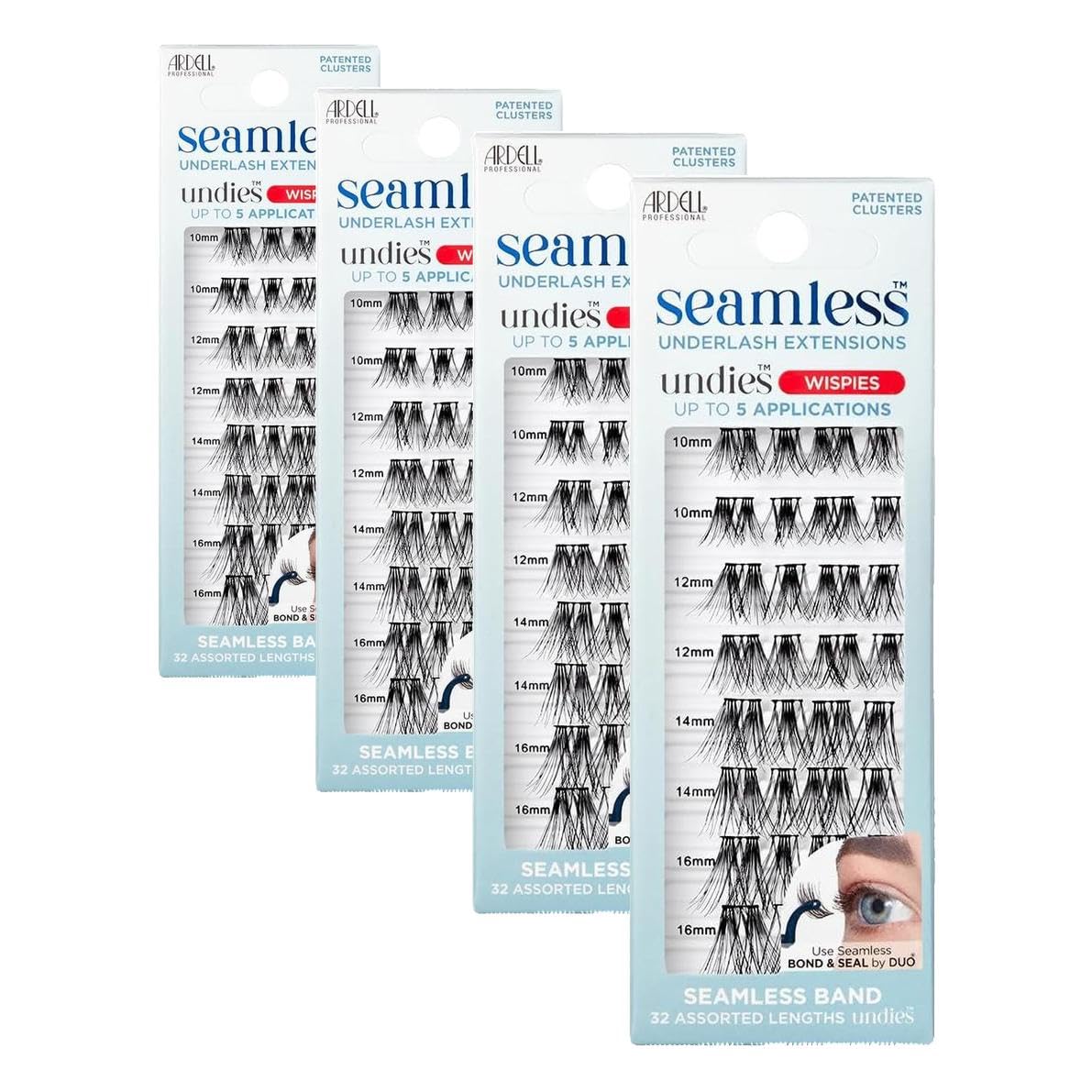 Seamless Lash Extension Cluster Refills