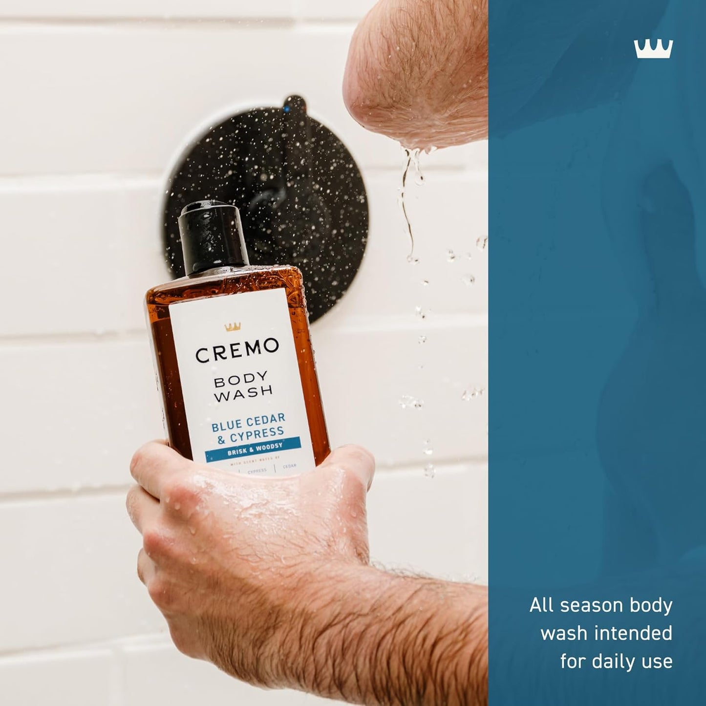 Golden Amber Men's Premium Body Wash