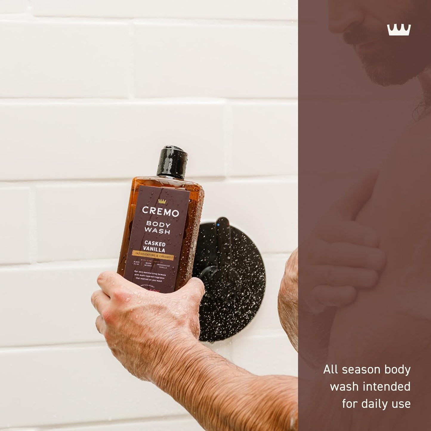 Golden Amber Men's Premium Body Wash