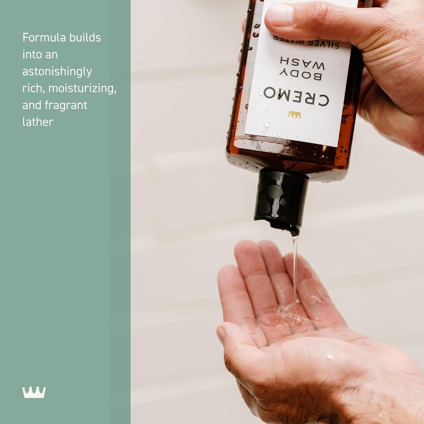 Golden Amber Men's Premium Body Wash