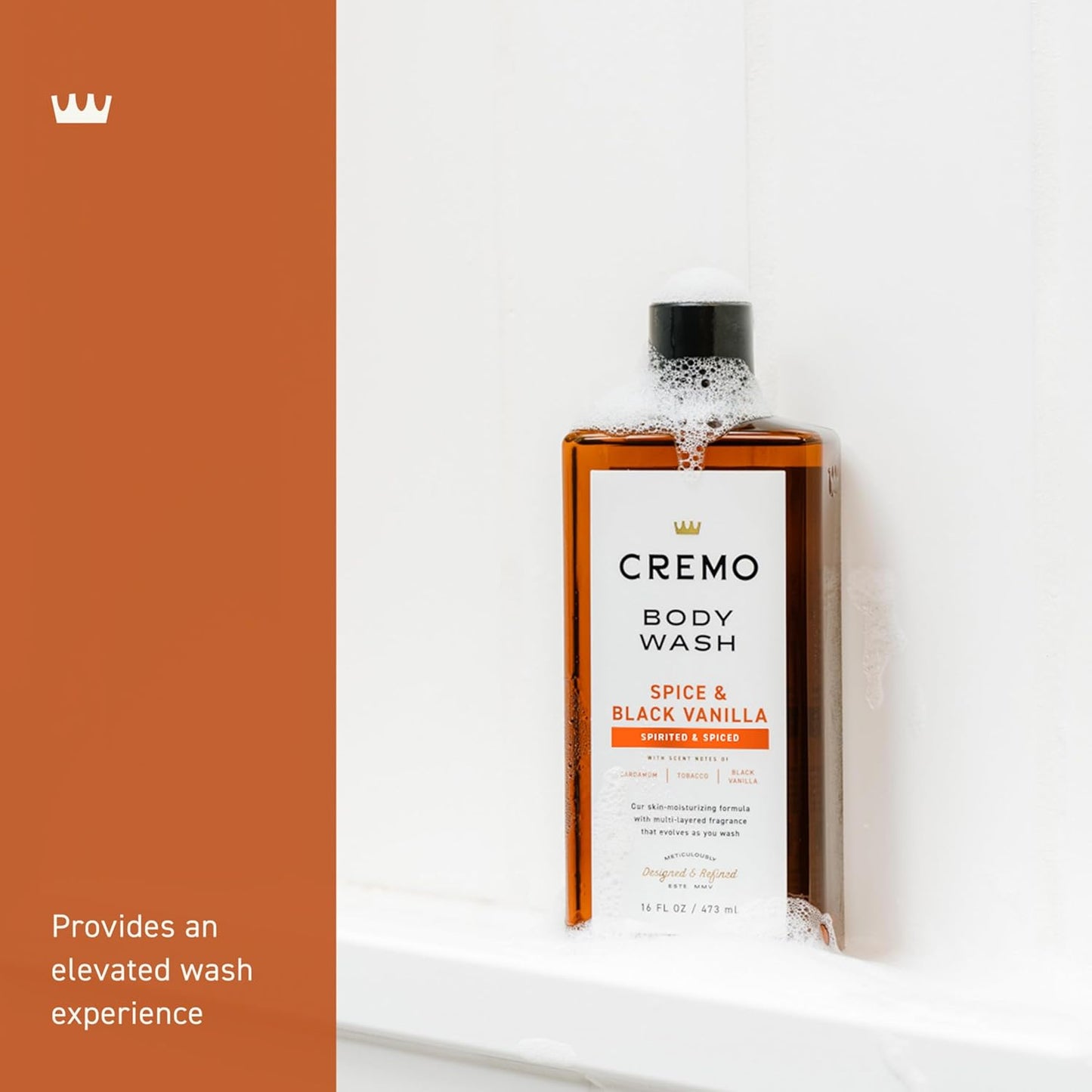 Golden Amber Men's Premium Body Wash