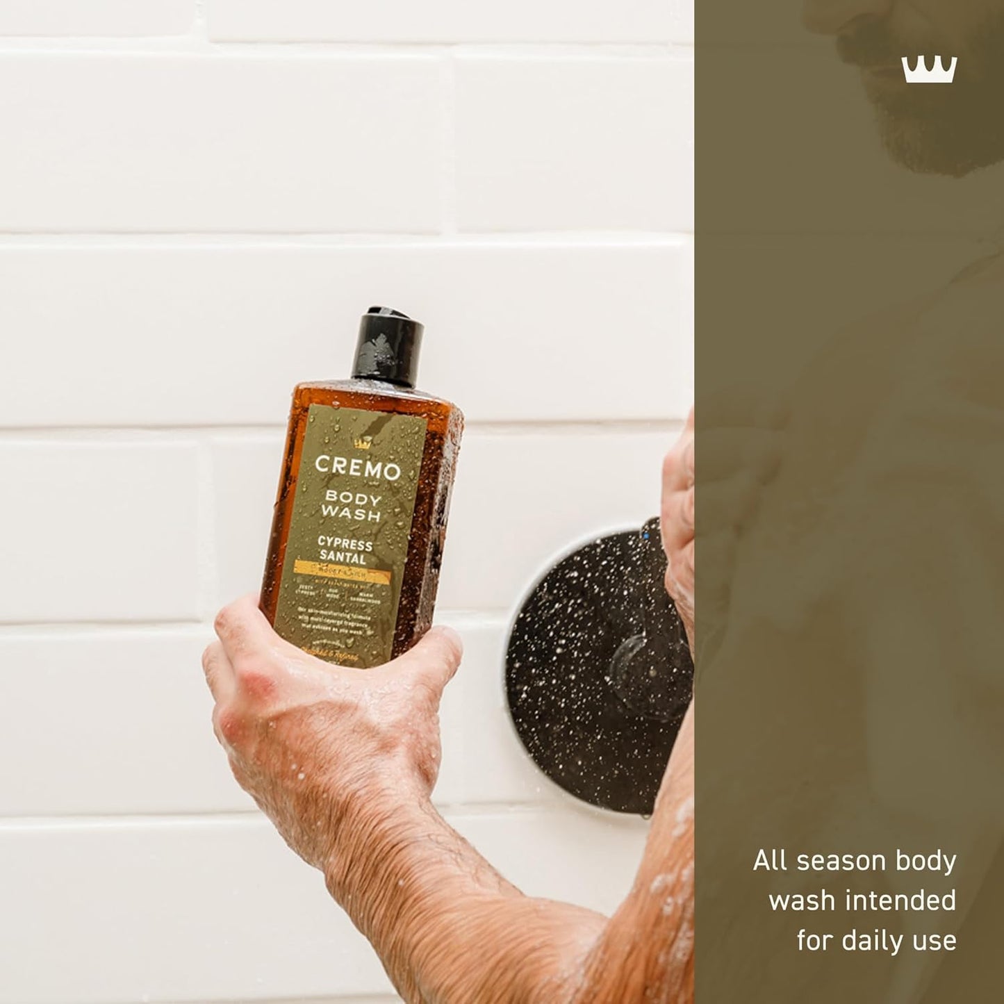 Golden Amber Men's Premium Body Wash