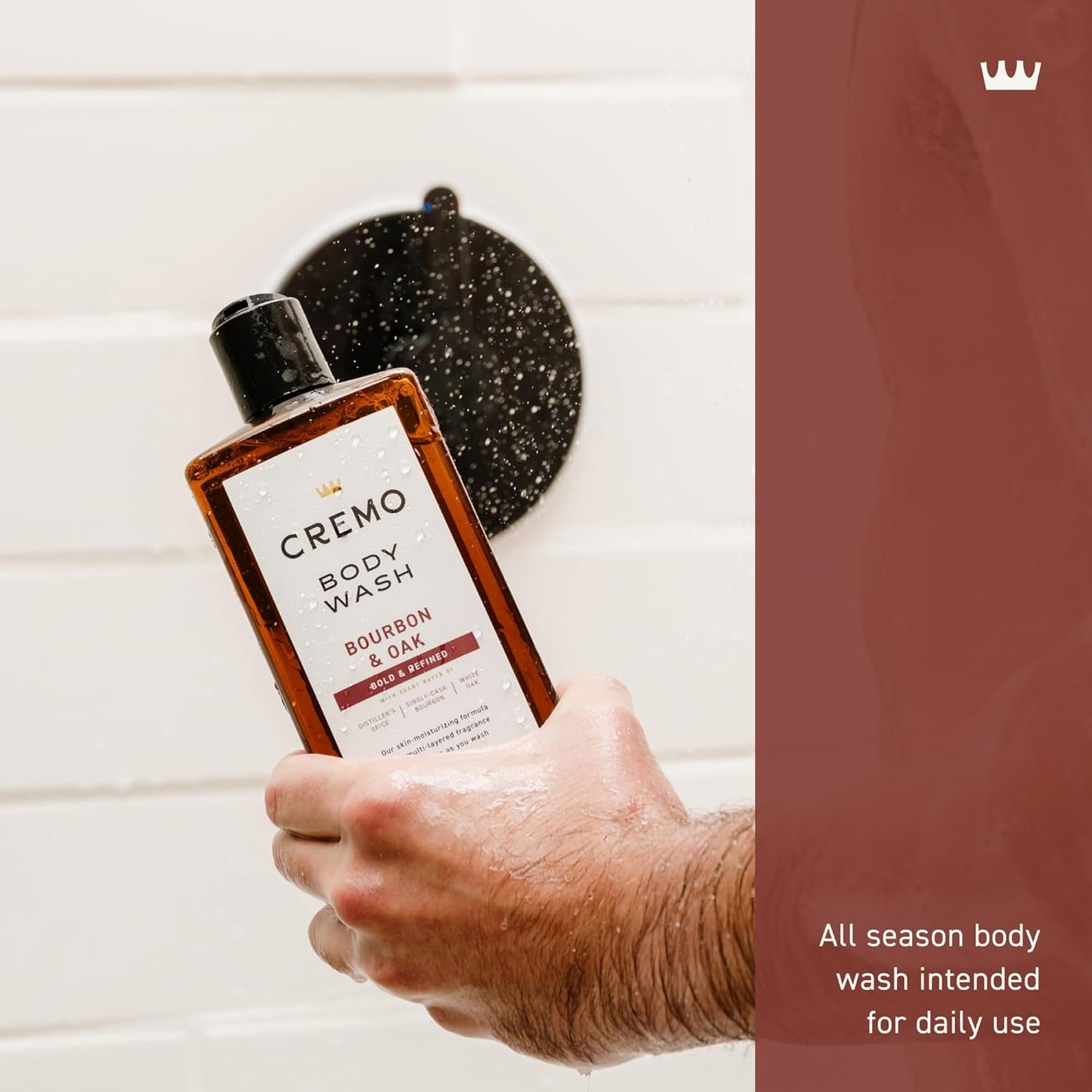 Golden Amber Men's Premium Body Wash