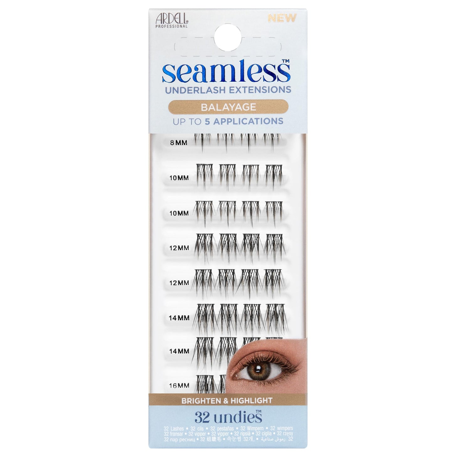 Seamless Lash Extension Cluster Refills