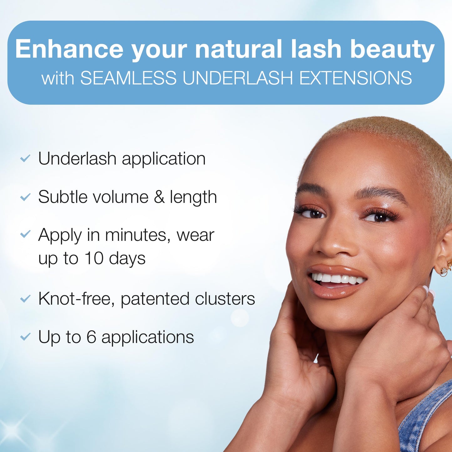 Seamless Lash Extension Cluster Refills