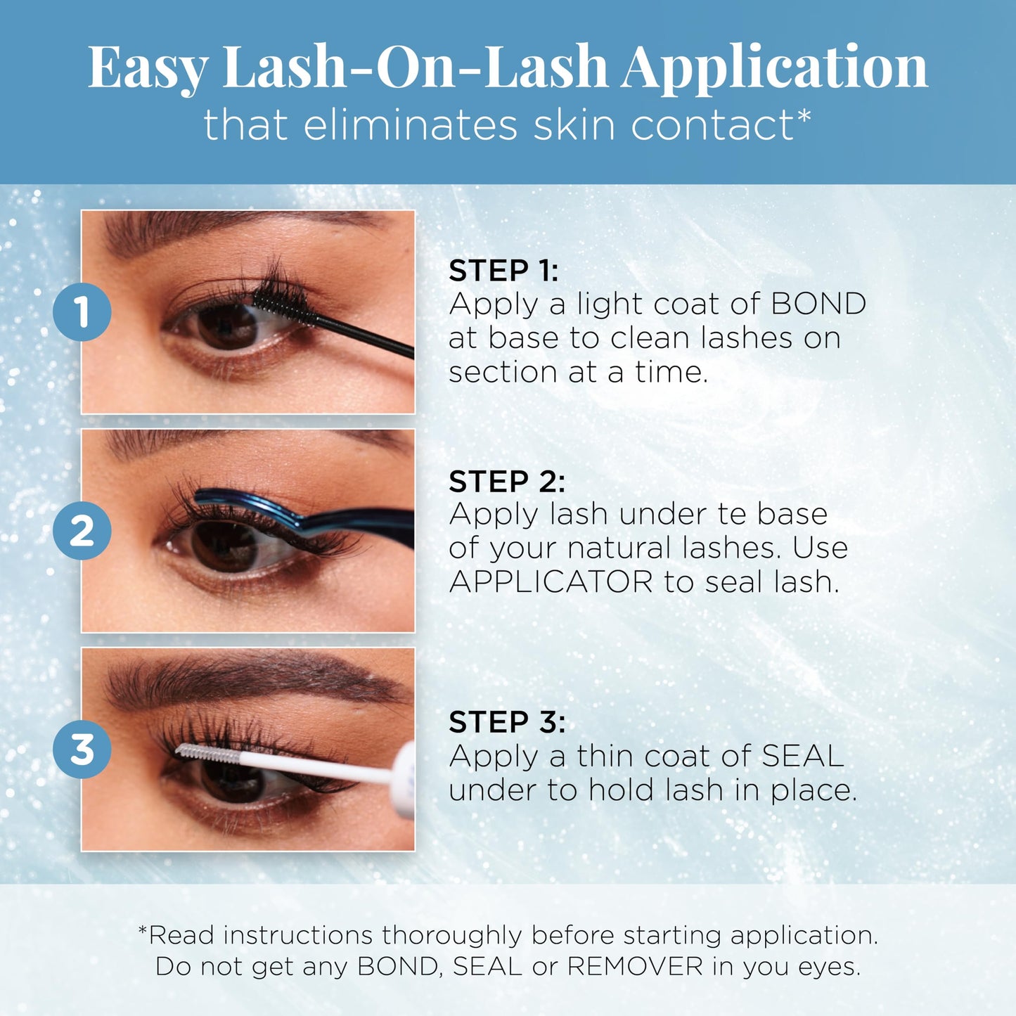 Seamless Lash Extension Cluster Refills
