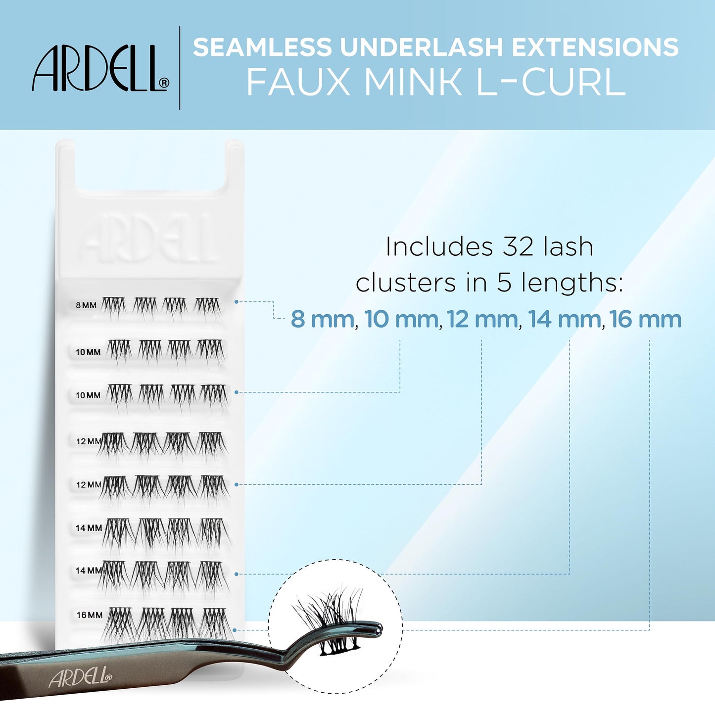 Seamless Lash Extension Cluster Refills