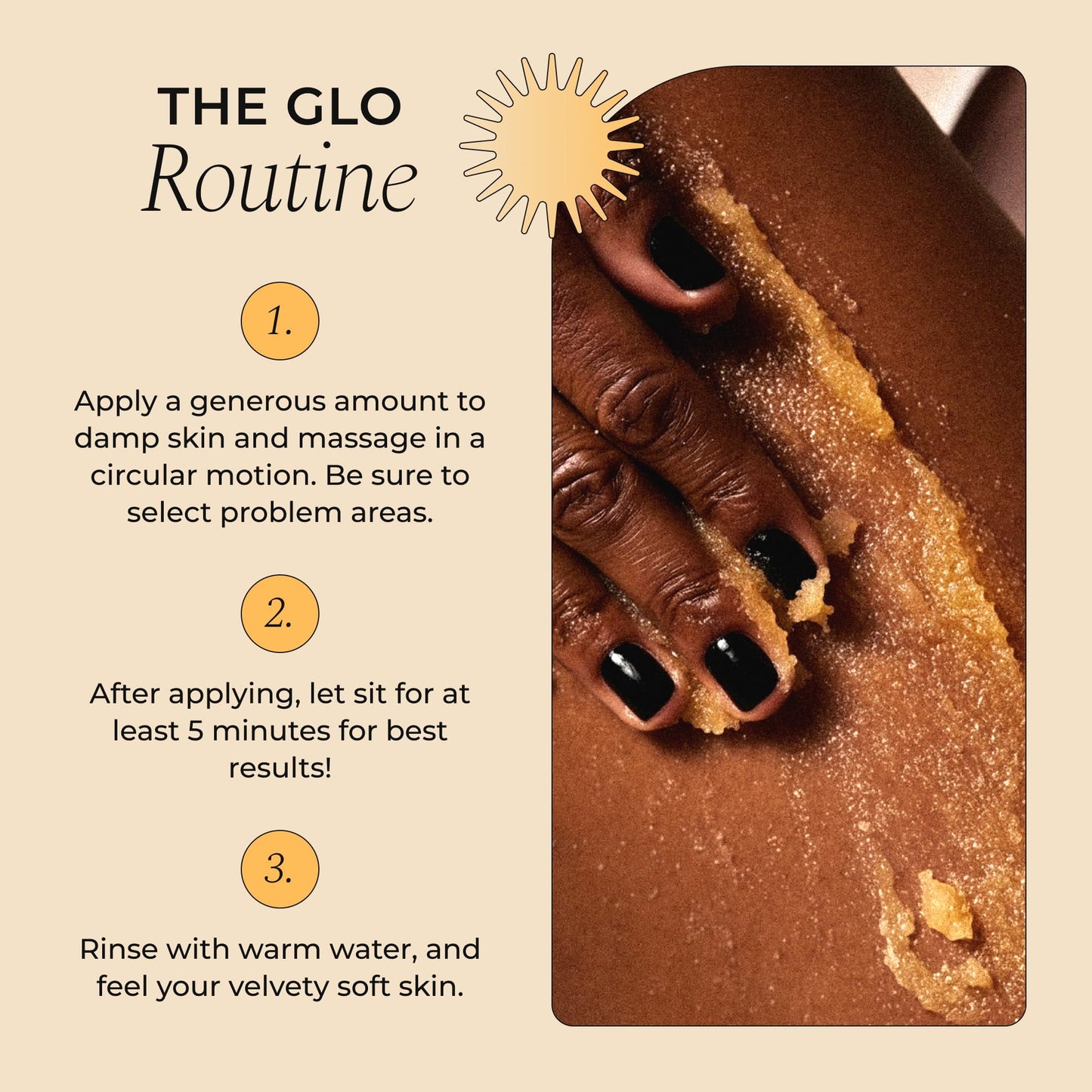 GLO Melanin Turmeric Scrub