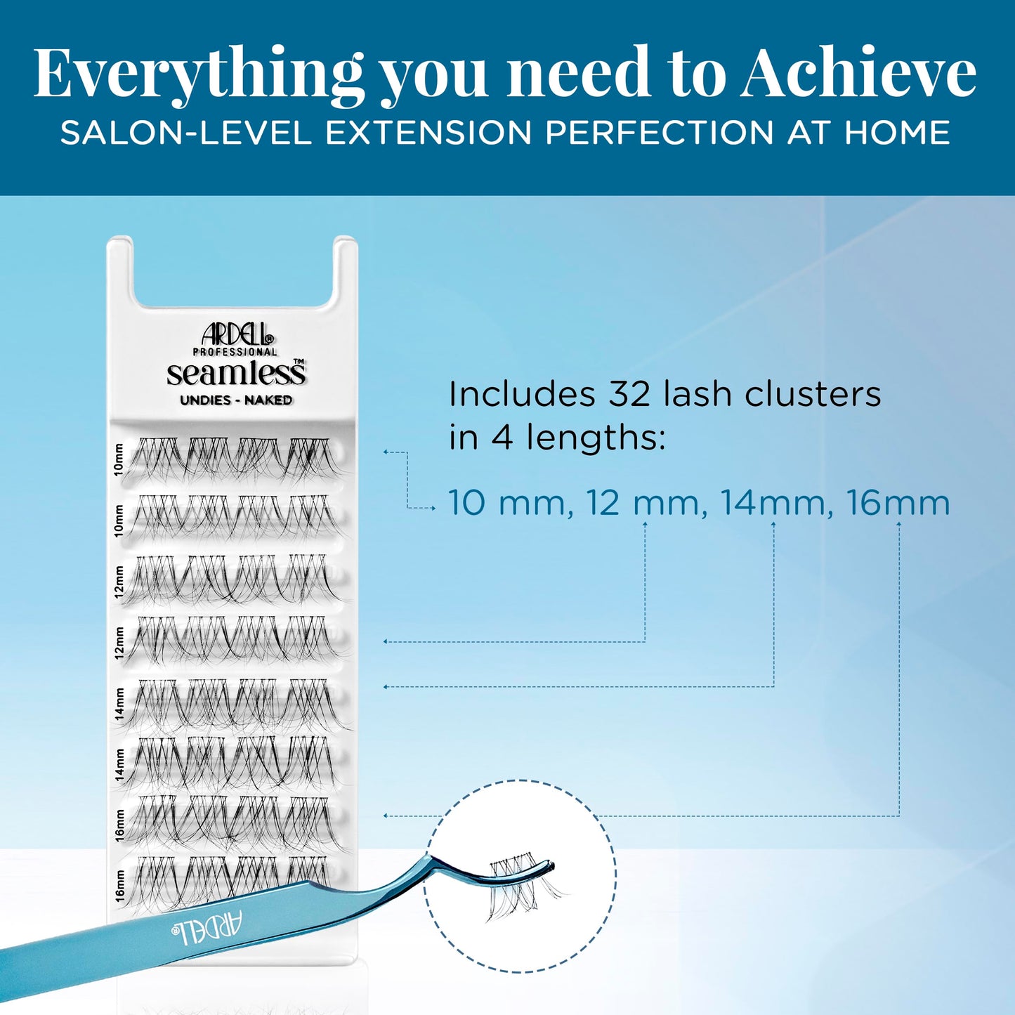 Seamless Lash Extension Cluster Refills