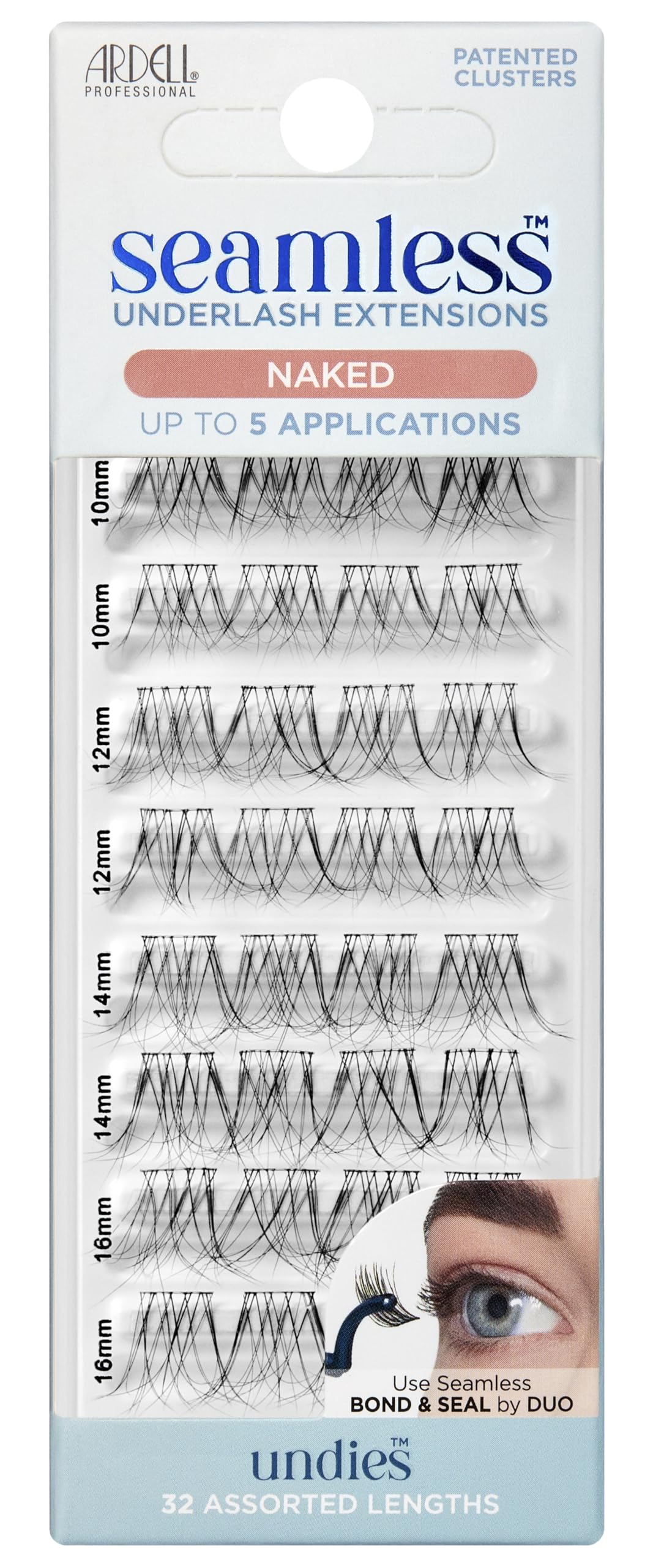 Seamless Lash Extension Cluster Refills