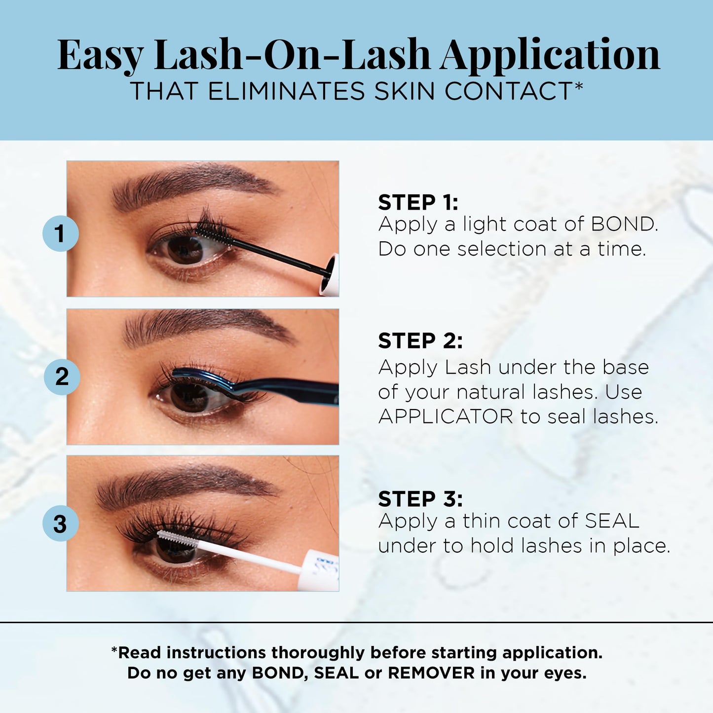 Seamless Lash Extension Cluster Refills