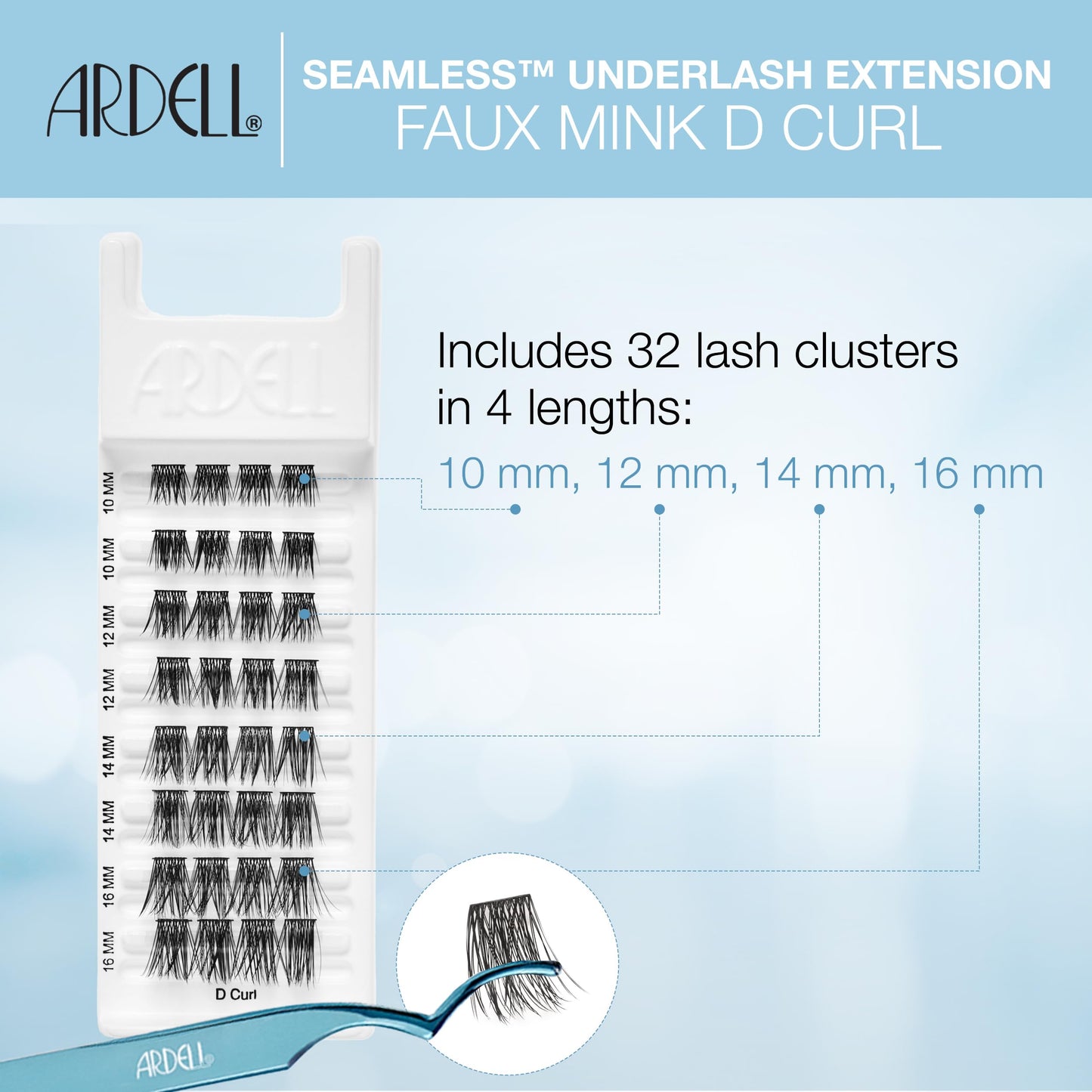 Seamless Lash Extension Cluster Refills