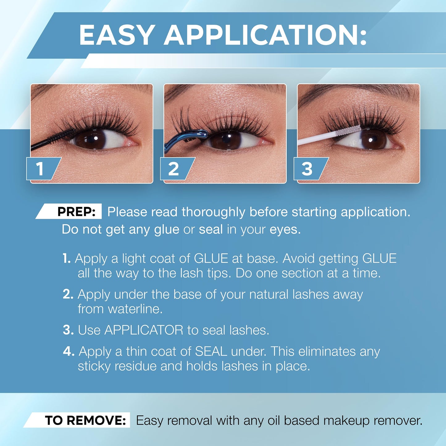 Seamless Lash Extension Cluster Refills