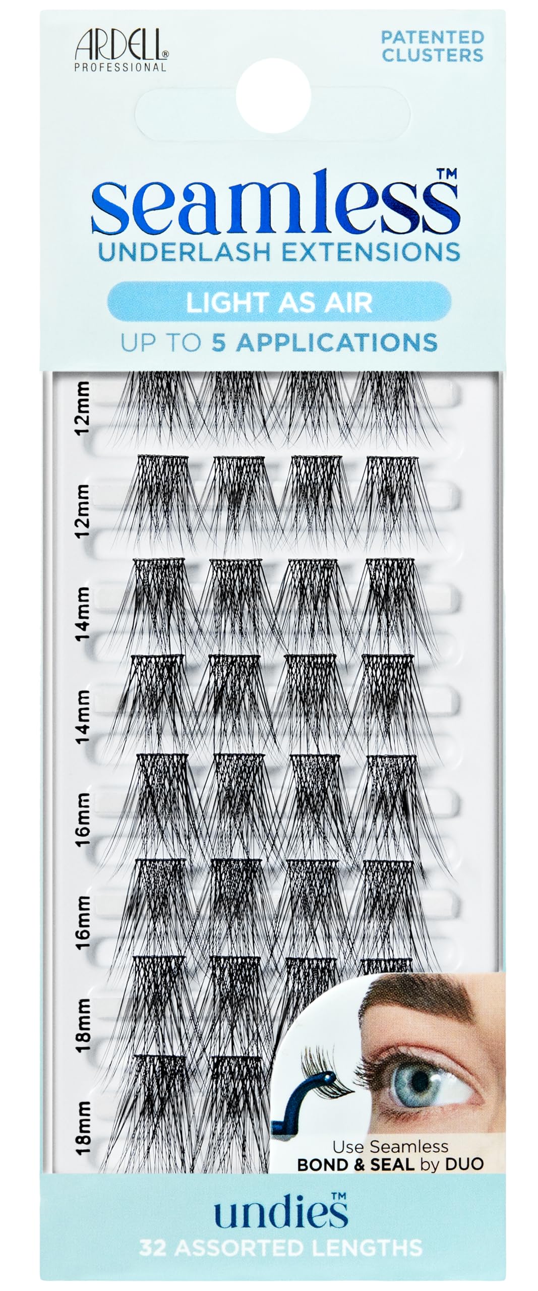 Seamless Lash Extension Cluster Refills