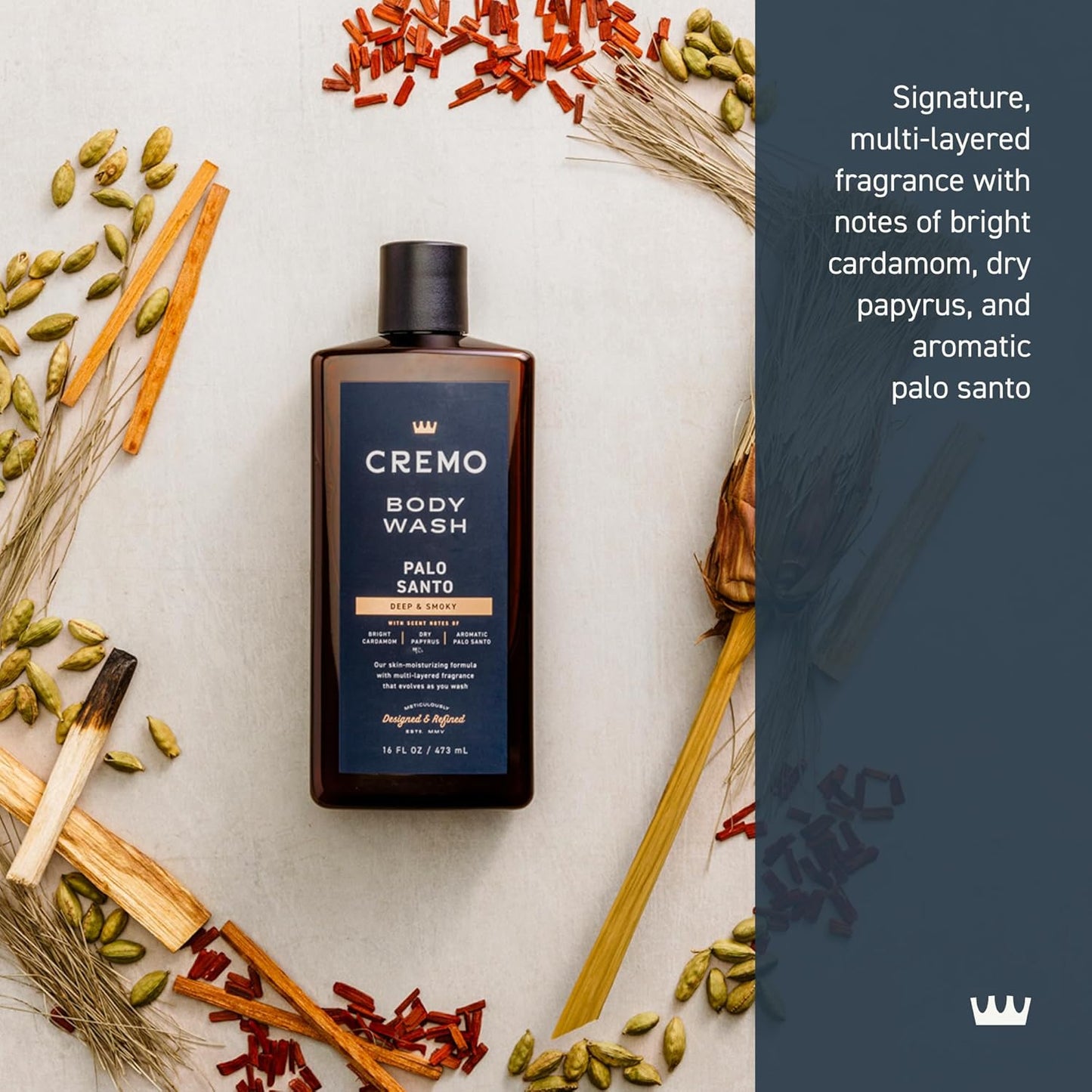 Golden Amber Men's Premium Body Wash