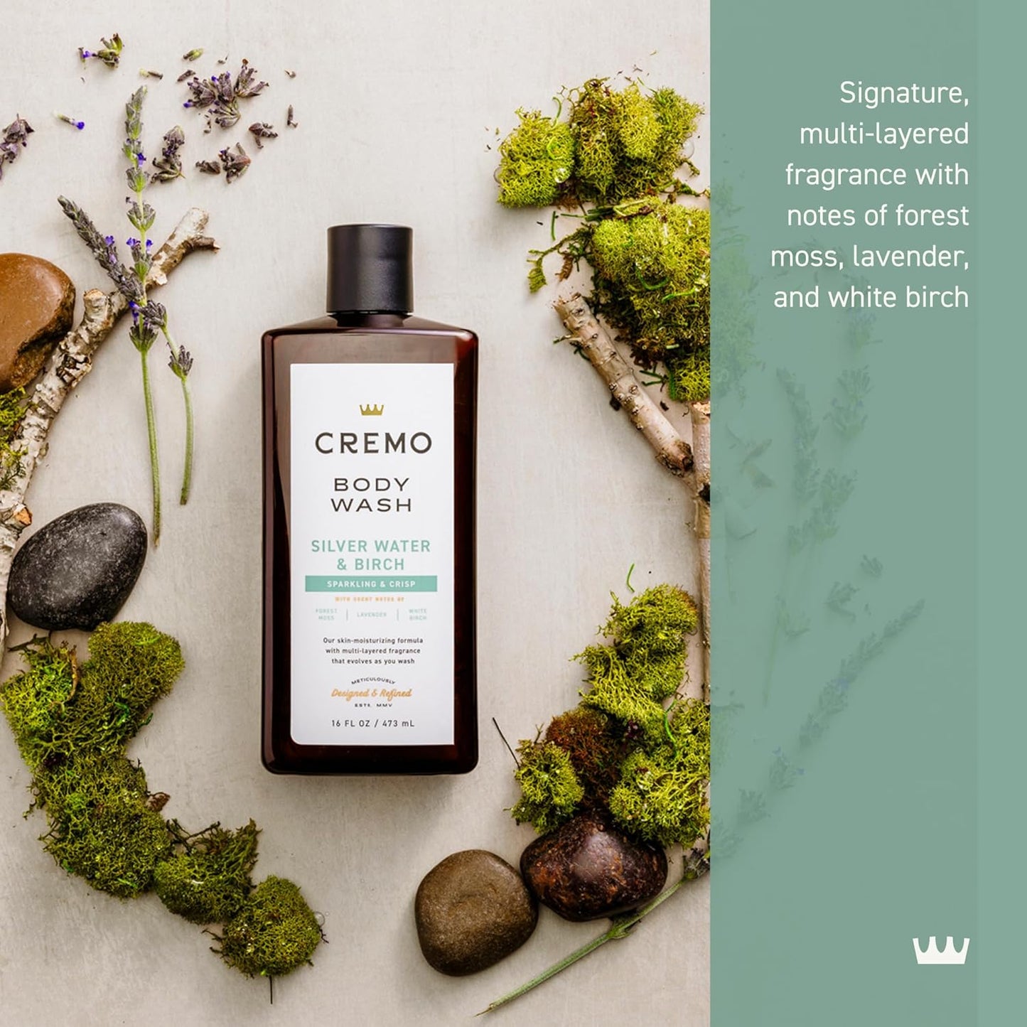 Golden Amber Men's Premium Body Wash