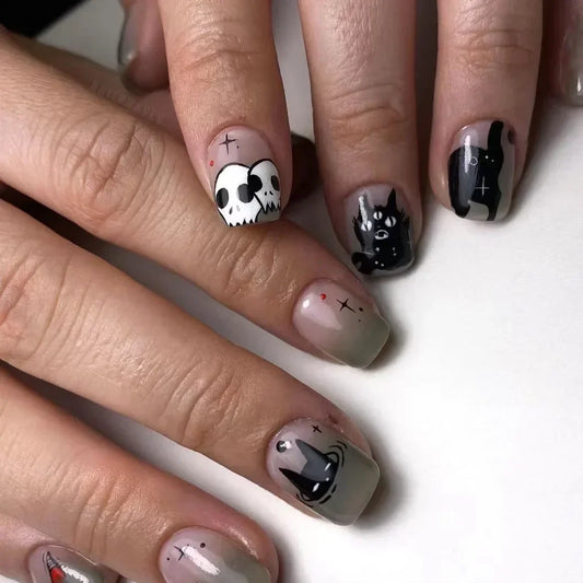 'Mischief' Matte Halloween Accent Set